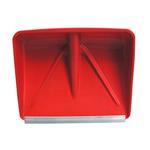 PALA NEVE ABS 45 ROSSA RINFORZO ALLUMINIO     STEA