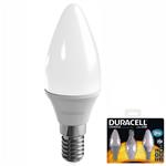 LAMPADA LED OLIVA E14 W 3,8 2700K    Pz 3 DURACELL