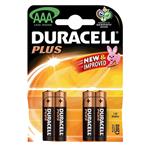 PILA PLUS MINISTILO           Pz 4 MN2400 DURACELL