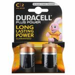 PILA PLUS 1/2 TORCIA          Pz 2 MN1400 DURACELL