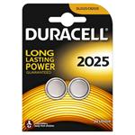 PILA BOTTONE LITIO            Pz 2 DL2025 DURACELL