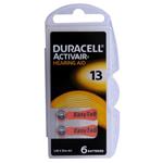 PILA BOTTONE HEARING AID       Pz 6  DA13 DURACELL