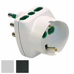 ADATTATORE TRIPLO 16A+T SK BIANCO        82240 FME