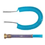 TUBO SPIRALE PU 5/ 8 BAIONETTA 17,0