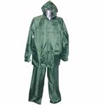 IMPERMEABILE GIACCA+PANTALONI NIAGARA VERDE L