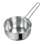 CASSERUOLA INOX 1 MANICO     cm 12 DUNE METALSOMMA