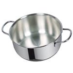 CASSERUOLA INOX 2 MANICI     cm 12 DUNE METALSOMMA