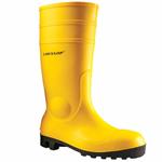 STIVALI SICUREZZA PVC GINOCCHIO 39 GIALLO   DUNLOP