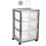 CASSETTIERA P.3 LIBERA SILVER  40x40 h 63 STEFANPL