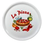 PIATTO PORCELLANA PIZZA X26  cm 31 NAPOLI SATURNIA