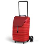 CARRELLO SPESA EASY ROSSO    l 45 45x39 h  96 GIMI