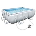 PISCINA STEEL RETT. FILTRO 1C  282x196 h  84 BESTW