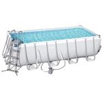 PISCINA STEEL RETT. FILTRO 2E  488x244 h 122 BESTW