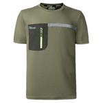 MAGLIETTA T-SHIRT BURNT OLIVE M    CHRISTAL UPOWER