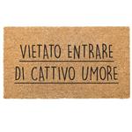 ZERBINO COCCO/PVC VIETATO ENTRARE    cm 40x70 XTRA