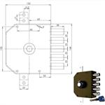 SERRATURA SIC.TRIPLICE DX POMPA         3200 MC CR