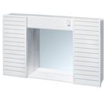 ARMADIETTO BAGNO 2 ANTE C/LUCE  58x12 h 37