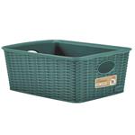 CESTINO ELEGANCE HIGH GREEN cm 25x20 h 10 STEFANPL