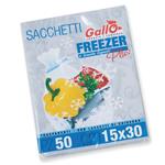 SACCHETTI FREEZER             cm 15x30 Pz 50 GALLO