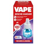 RICARICA ELETTROEM. 60 NOTTI MOSCHE/ZANZARE   VAPE