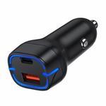 CARICABATTERIE 2 USB-A/C AUTO watt 38  3994 TAKEIT