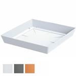 SOTTOVASO LOFLY LOW QUADRO BIANCO     17x17 PPLAST