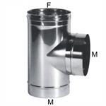 GOMITO T INOX 12 LATERALE M                  MARAL