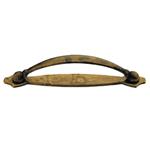 MANIGLIA ARCO OTTONE ANTICO 64             4902 MS