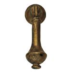 MANIGLIA PENDENTE OTTONE ANTICO 18x59      5649 MS